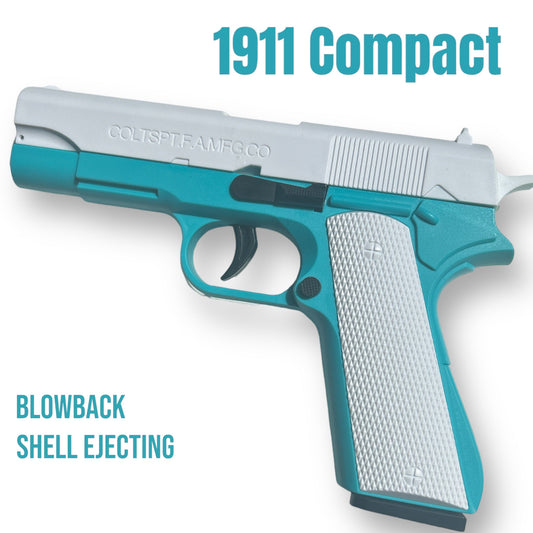 .45 Compact Shell Ejecting Blowback Dart Blaster