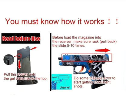 Gel Blaster Manual Pistol